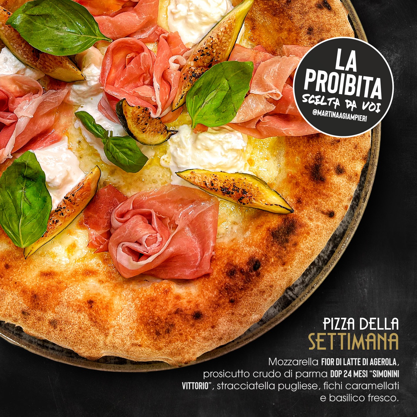 Pizza contemporanea gourmet lago garda