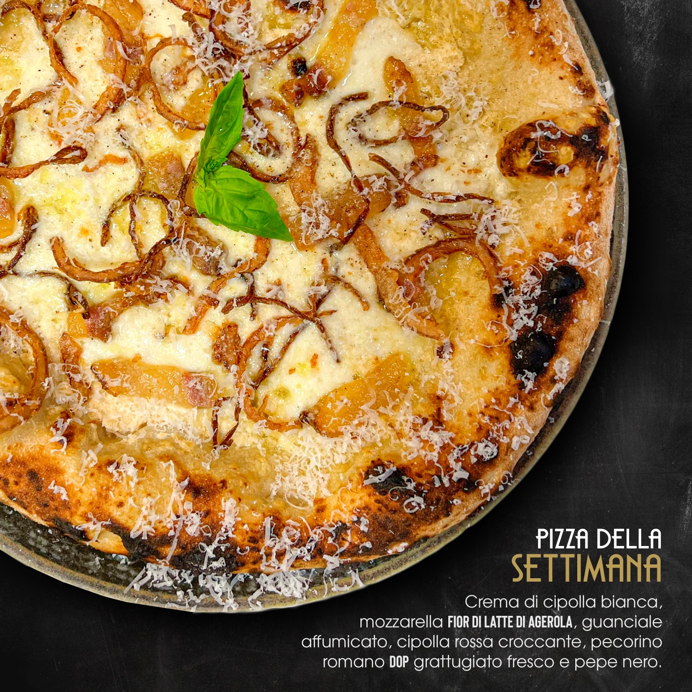 Pizza contemporanea gourmet lago garda